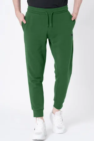 Polo Republica Men's Maple Leaf Embroidered Fleece Jogger Pants