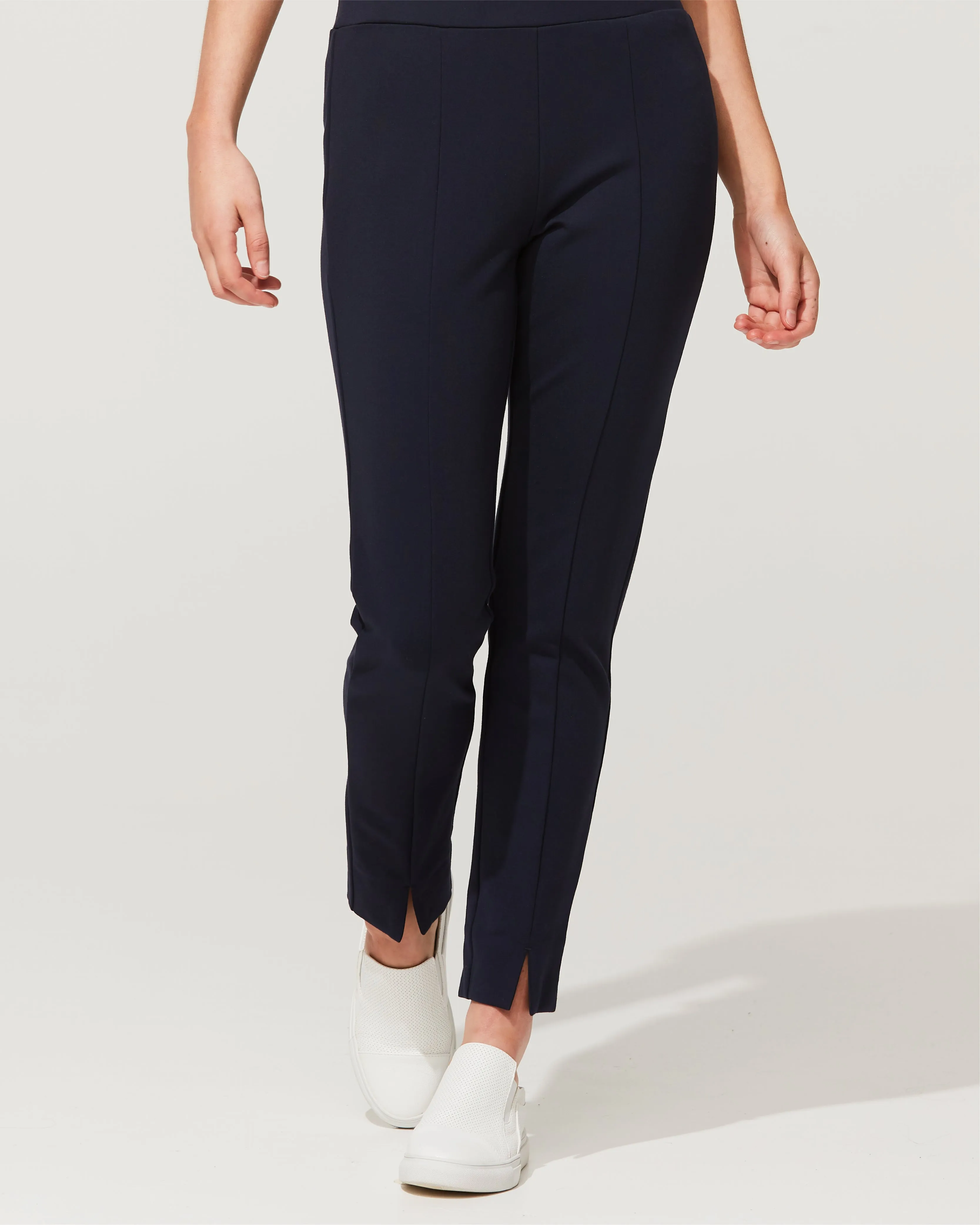 PONTE TUMMY LINED PANT