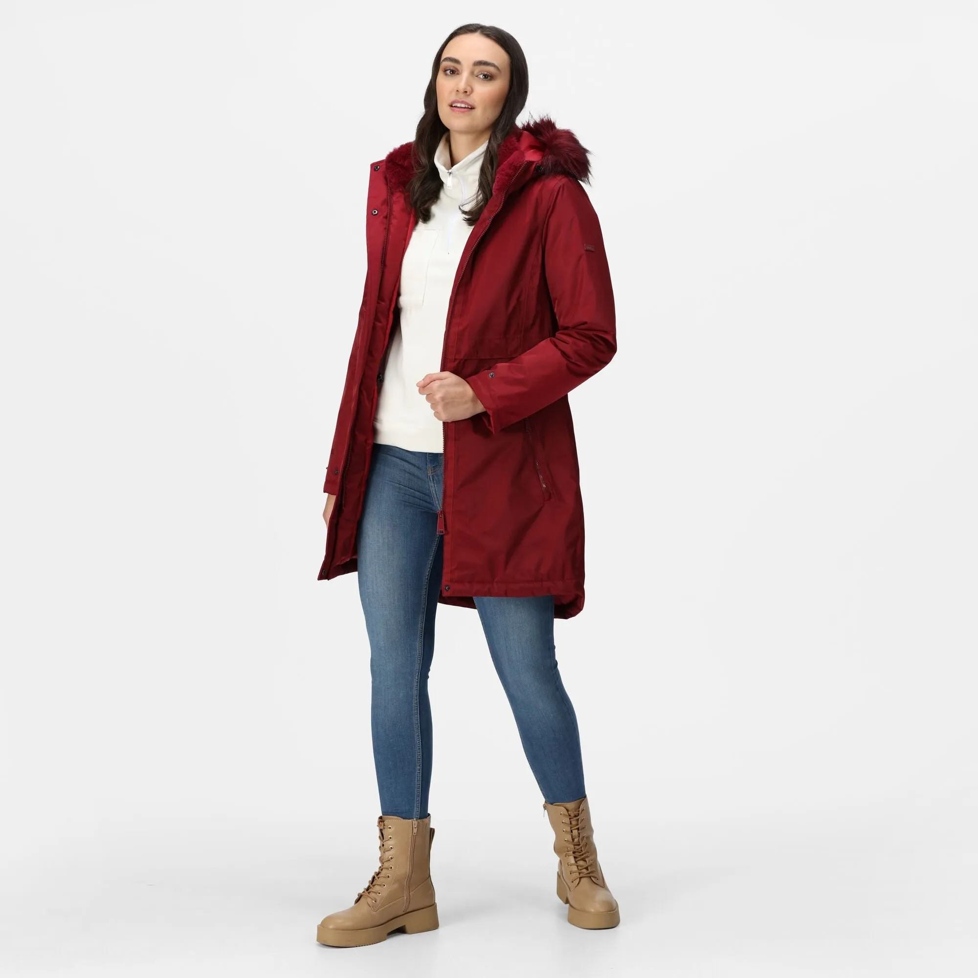 Regatta Women's Lyanna Fur Trim Parka Jacket