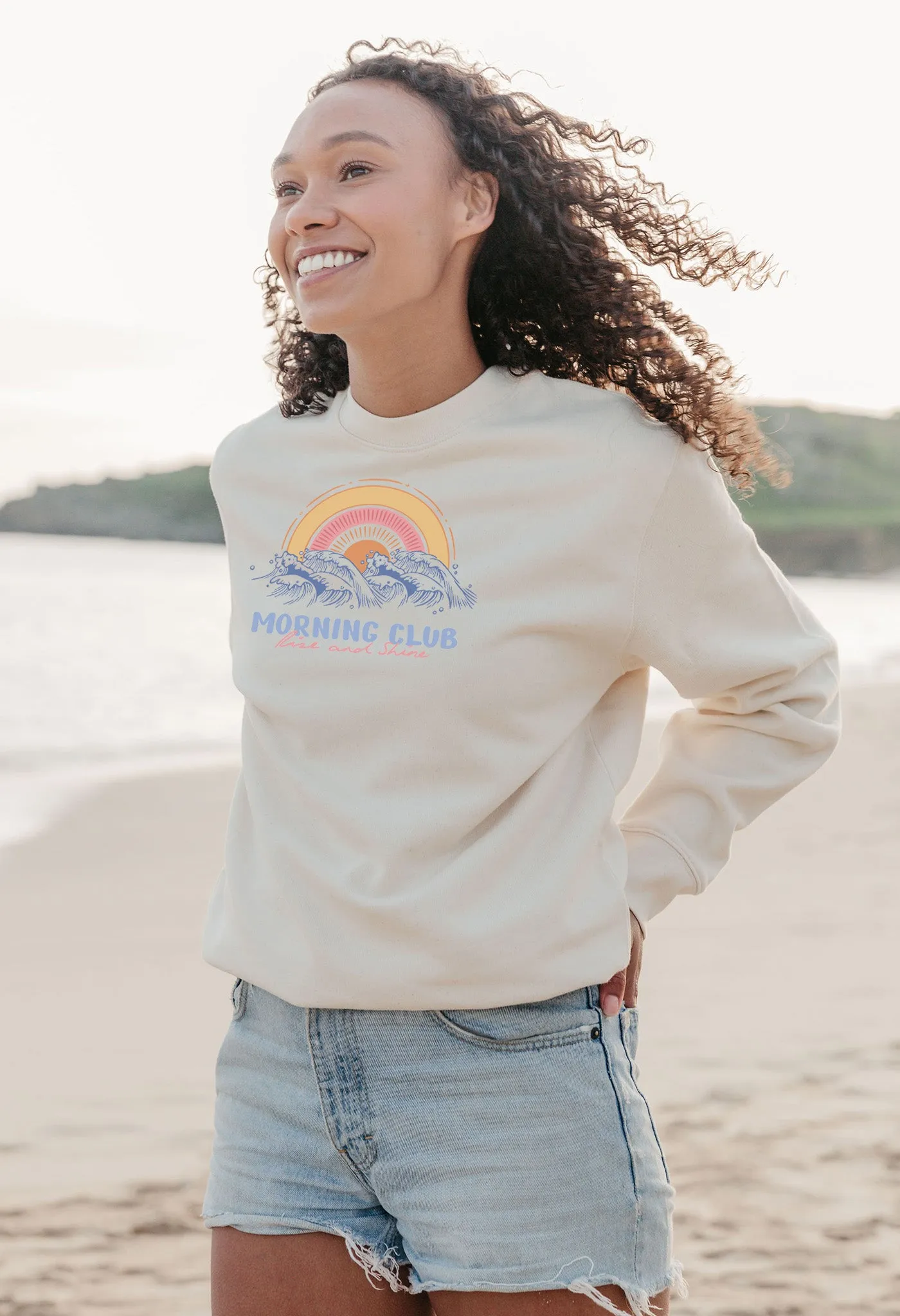 Rise and Shine Organic Cotton Sweatshirt