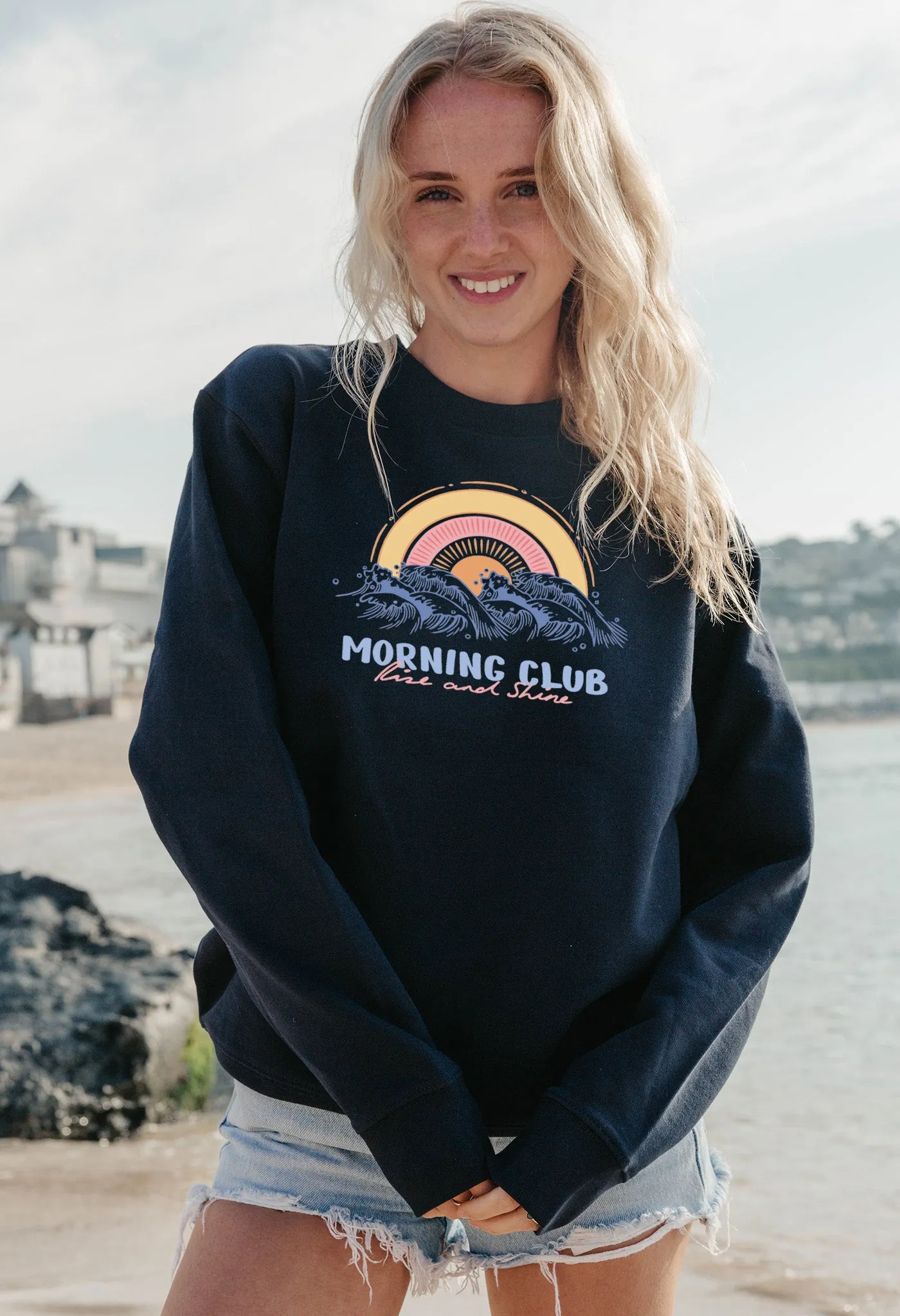 Rise and Shine Organic Cotton Sweatshirt