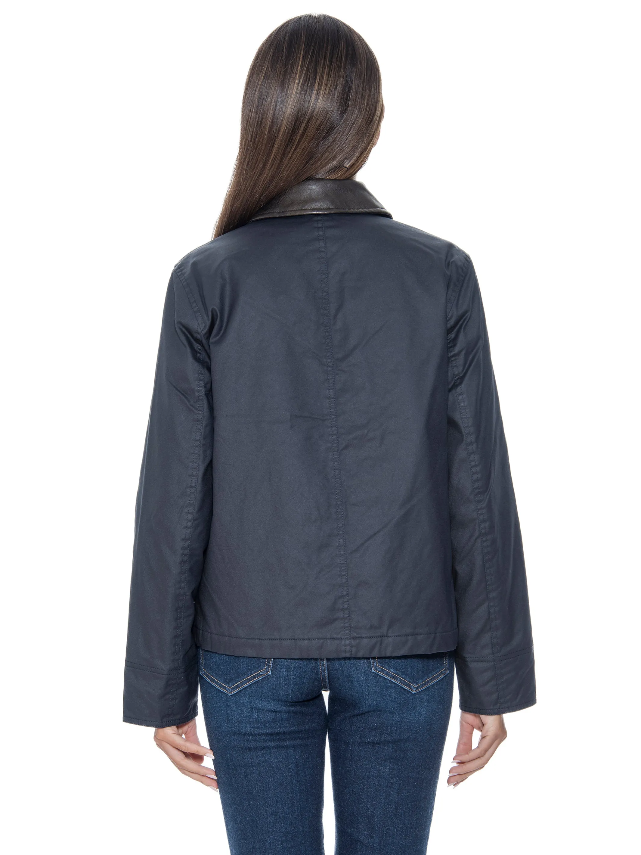 Sebby Collection Waxy Cotton Jacket