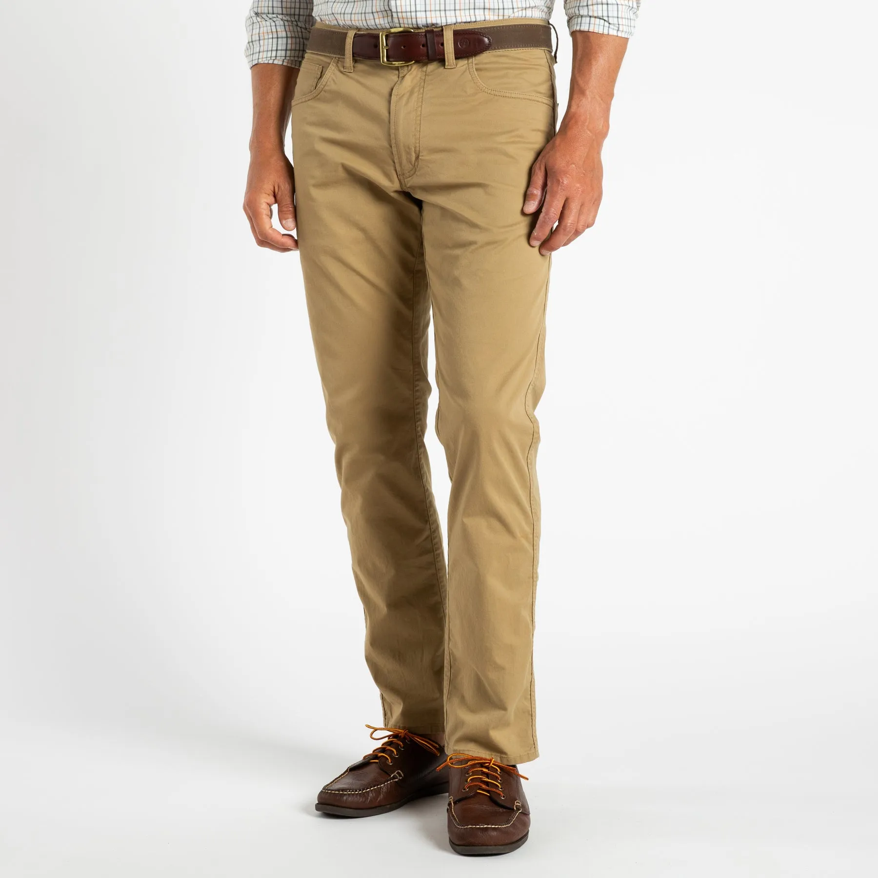 Shoreline Five-Pocket - Dark Khaki