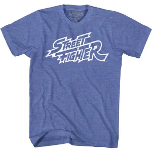 Street Fighter Logo Outline Men's T-Shirt