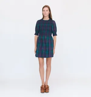 The Vivi Nap Dress - Midnight Tartan