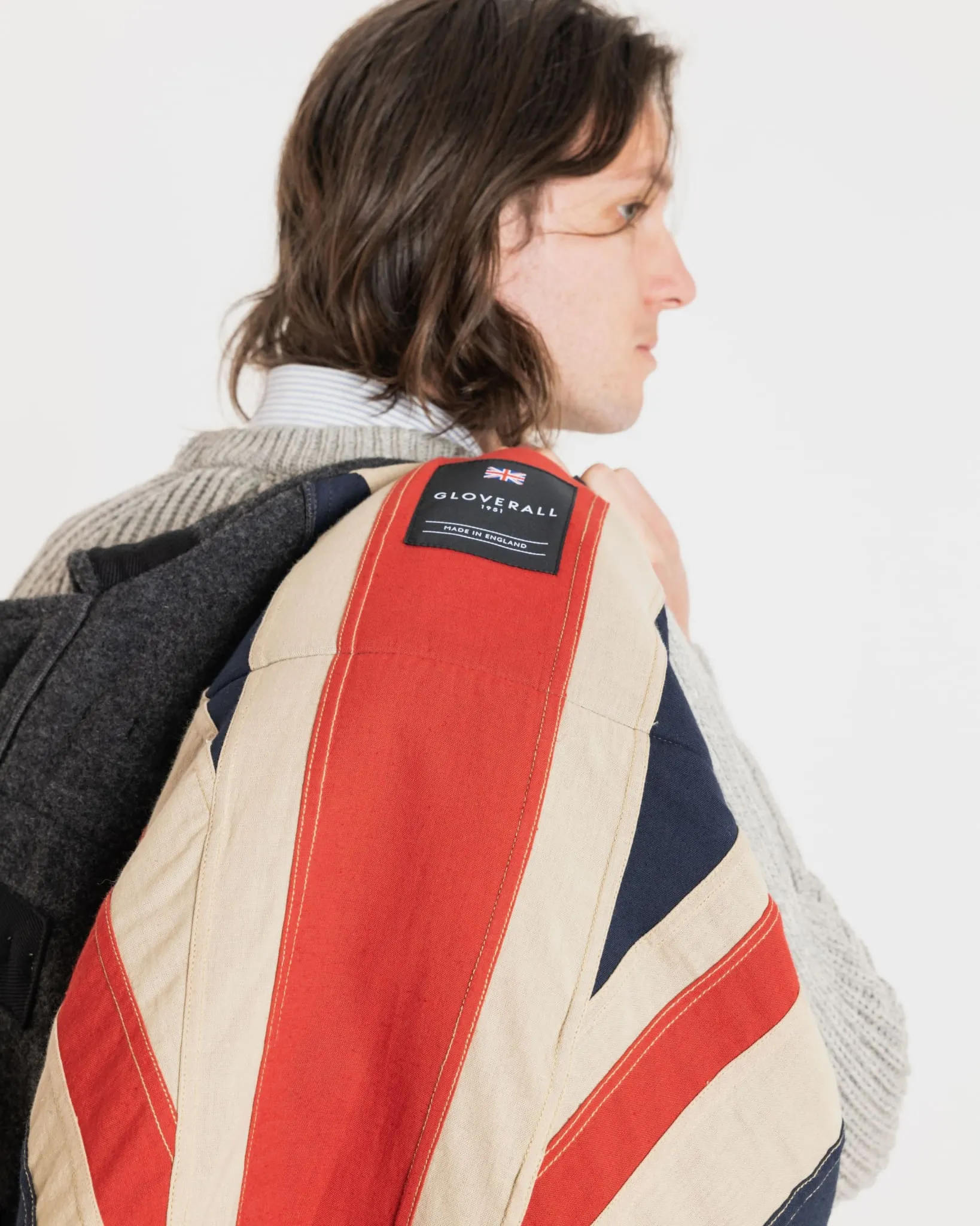 Union Jack Mid Monty Duffle Charcoal