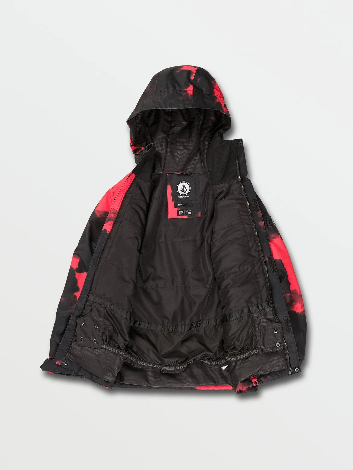 Volcom Kids Caddoc Insulated Jacket-Magna Smoke