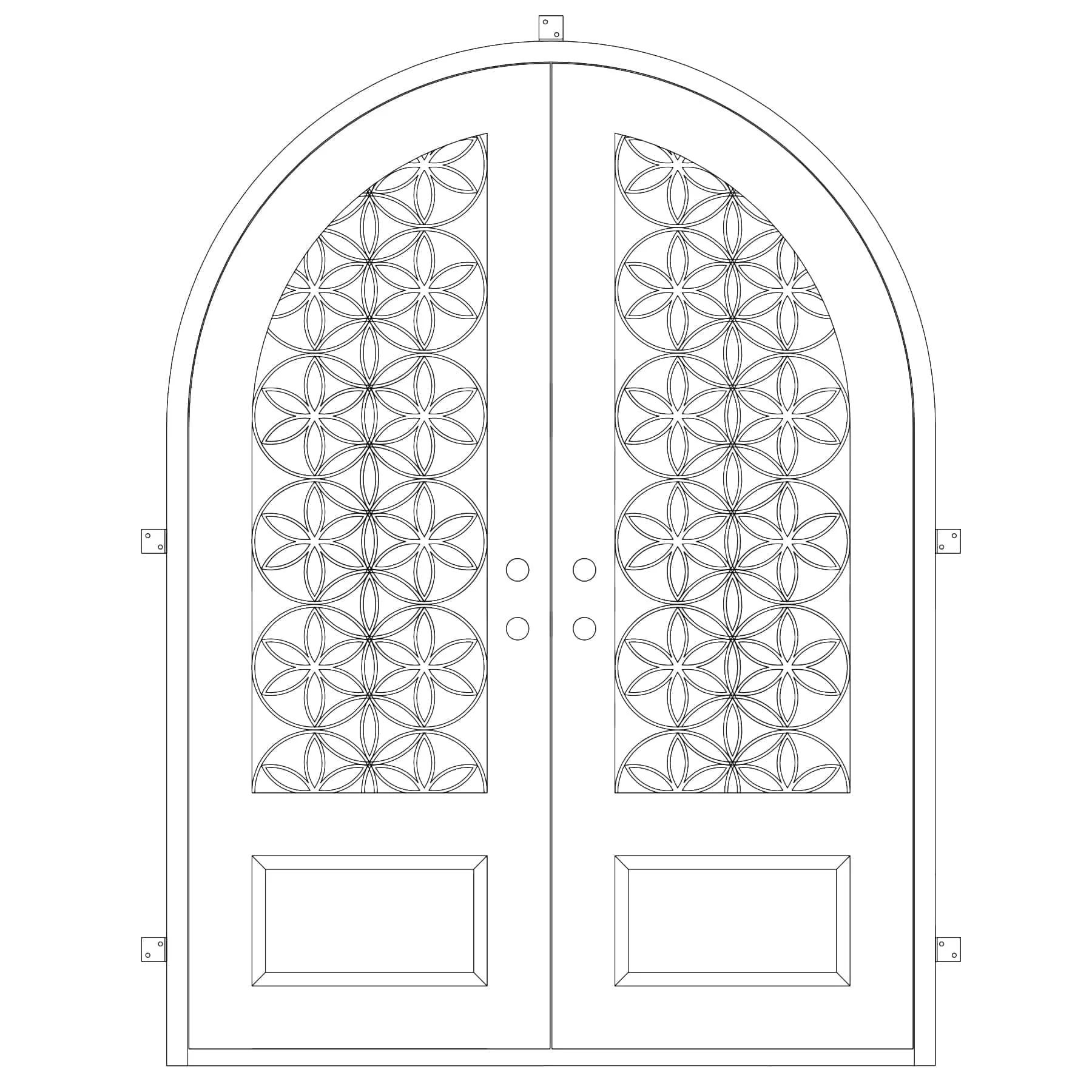 Woodstock with Thermal Break - Double Full Arch | Standard Sizes