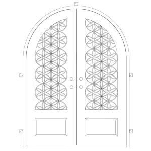 Woodstock with Thermal Break - Double Full Arch | Standard Sizes