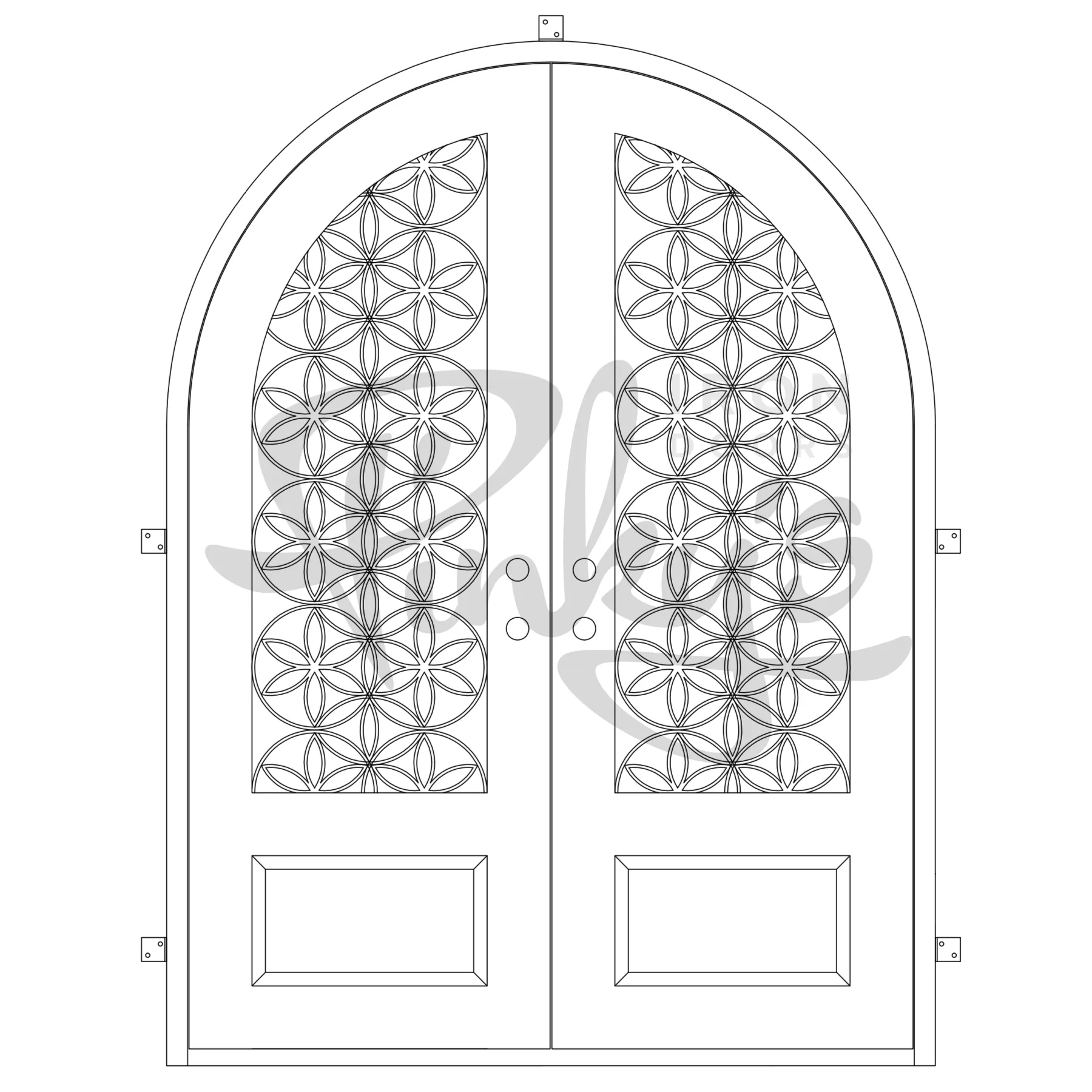 Woodstock with Thermal Break - Double Full Arch | Standard Sizes